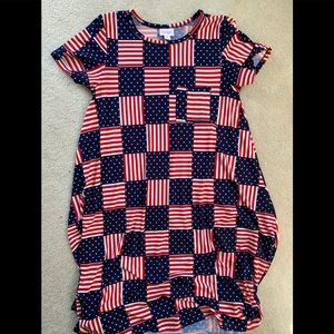 LuLaRoe Americana Carly Dress